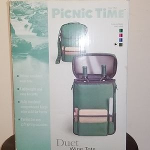 Picnic Time Wine Tote